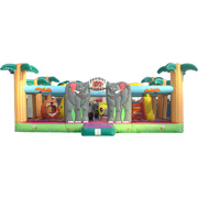 amusement park inflatable bouncer elephant